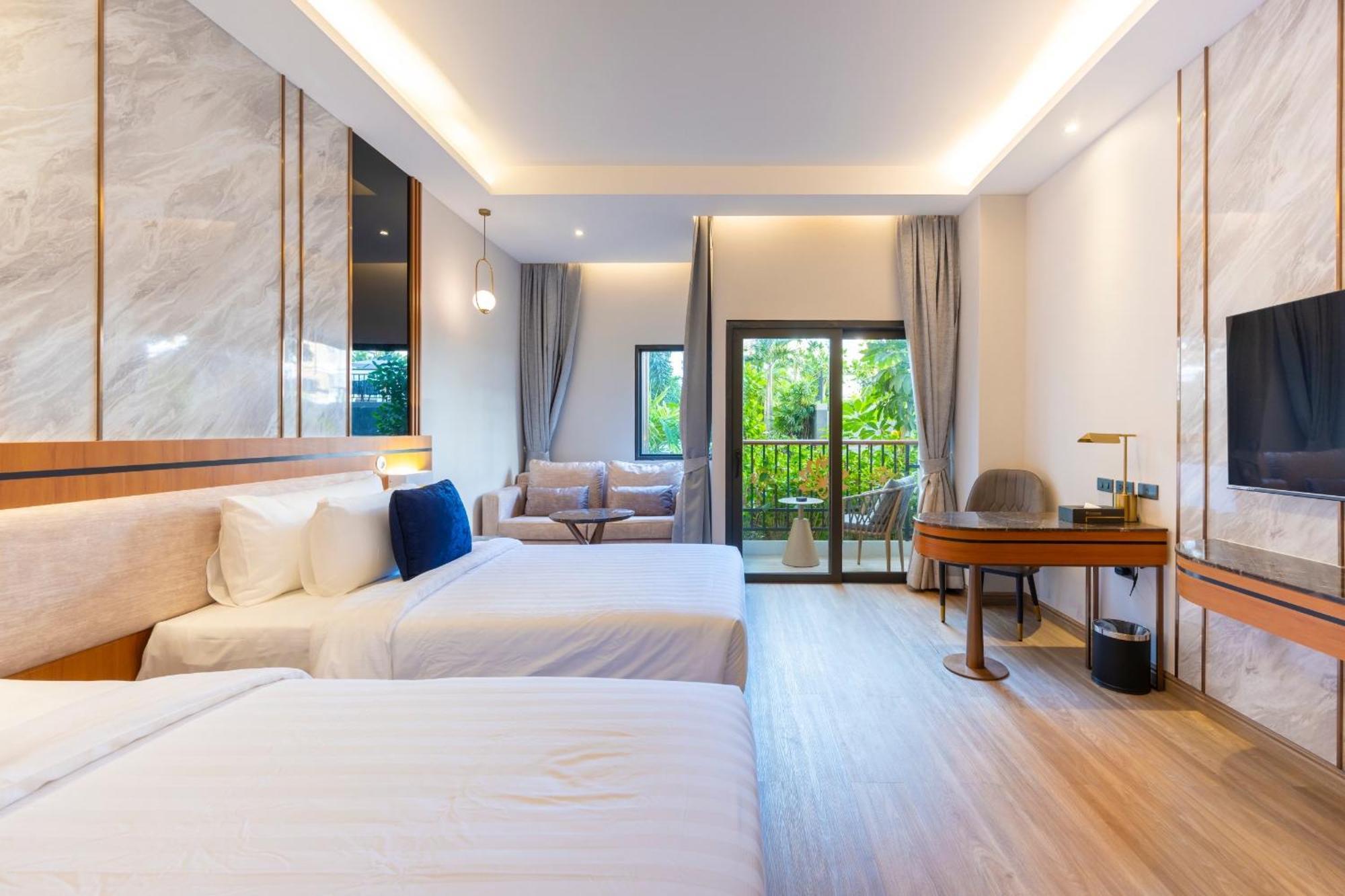 ホテル Wyndham Jomtien Pattaya ナ・ジョムティエン エクステリア 写真